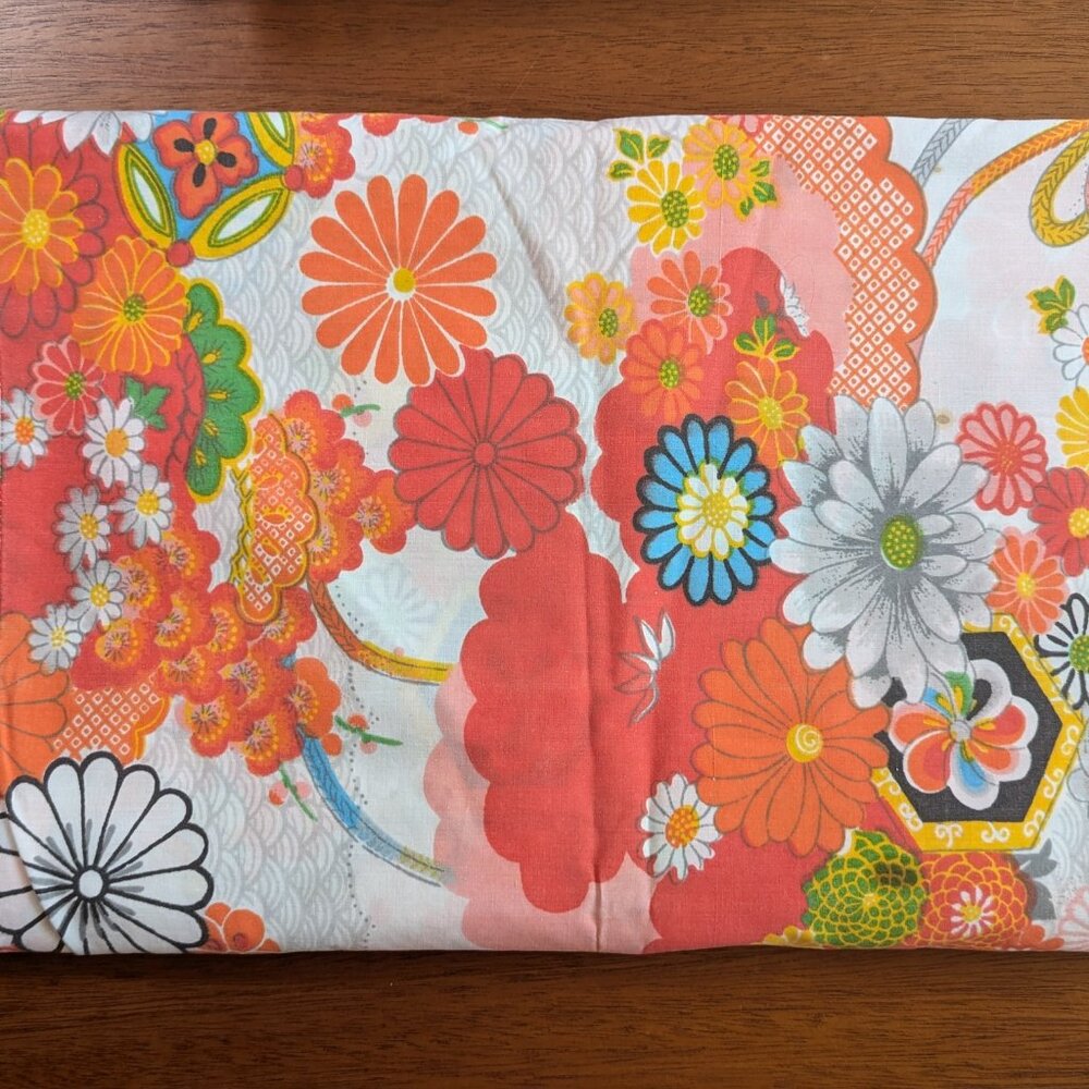 Vintage 60s  flat king size sheet
